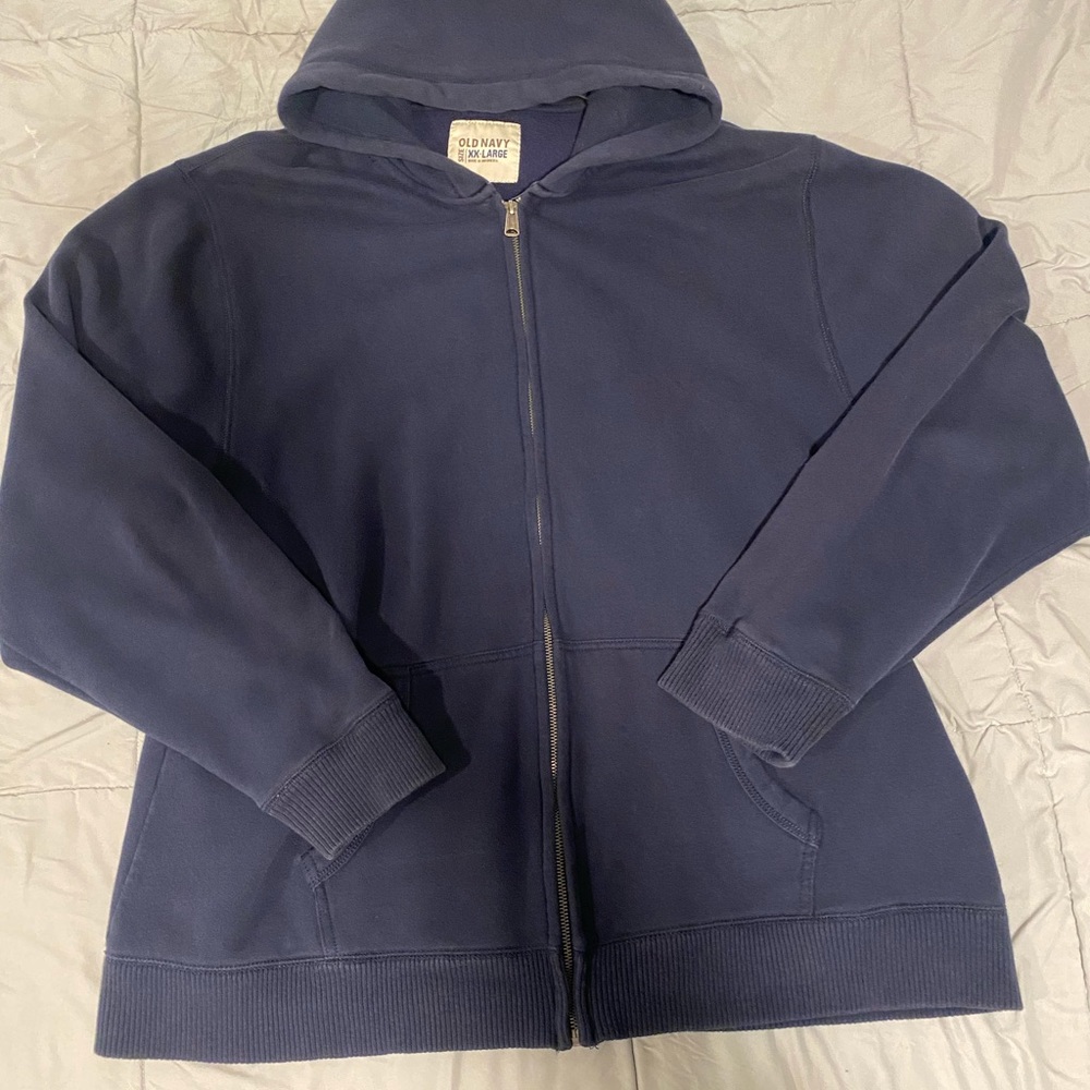 old navy zip up hoodie